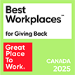 Best Workplaces for Giving Back 2025