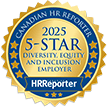 Canadian HR Reporter - 2025 5-star Diversity, Equity and Inclusion