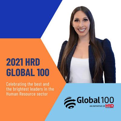 2021 HRD Global 100. Celebrating the best and the brightest leaders in the Human Resource Sector.